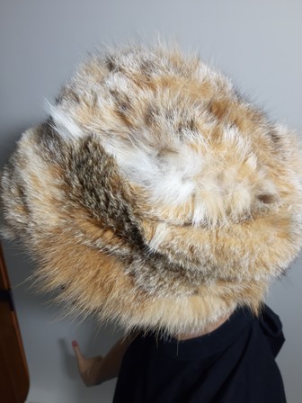 Bobcat fur hat