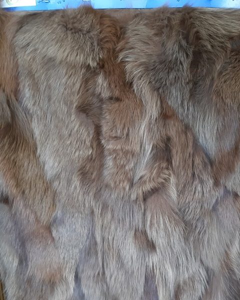 Blanket – Plate Colored Fox Camel - Κουβέρτα – Φύλλο Αλεπού Κοιλιά Κάμελ