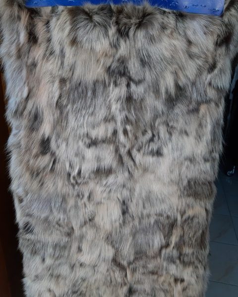 Blanket – Plate Fox Colored Chocolate - Κουβέρτα – Φύλλο Αλεπού Κοιλιά Βαμμένη Σοκολά
